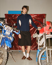 Load image into Gallery viewer, Larriet Gains Knit Navy