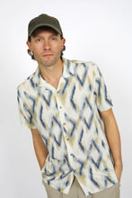 Load image into Gallery viewer, James Harper JHS569 S/S Cuban Collar Shirt Ikat