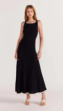 Load image into Gallery viewer, Staple The Label Marlo Contrast Knit Dress Black/Cream