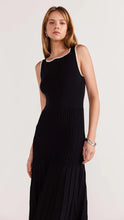 Load image into Gallery viewer, Staple The Label Marlo Contrast Knit Dress Black/Cream