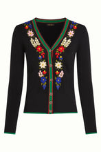 Load image into Gallery viewer, King Louie V Rib Cardi Perry Black