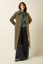 Load image into Gallery viewer, King Louie Arabella Coat Coppa Check Bear Brown