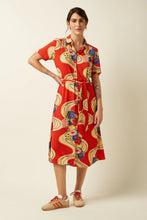 Load image into Gallery viewer, King Louie Olive Dress Ember Spicy Orange