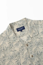 Load image into Gallery viewer, James Harper JHS519 S/S Cuban Collar Shirt Palm Pixel Natural
