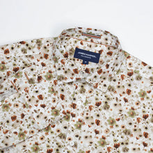 Load image into Gallery viewer, James Harper JHS534 Poplin LS Shirt Blooms Pebble
