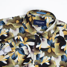 Load image into Gallery viewer, James Harper JHS538 Poplin Leaf Rattan Shirt