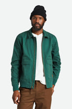 Load image into Gallery viewer, Brixton Dillinger Station Jacket Pine Needle
