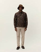 Load image into Gallery viewer, Les Deux Kaleb Flower Jacquard Overshirt Monk's Robe