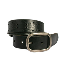 Load image into Gallery viewer, Loop Leather Co Alexis Leather Belt Black