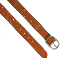 Load image into Gallery viewer, Loop Leather Co Alexis Leather Belt New Chestnut