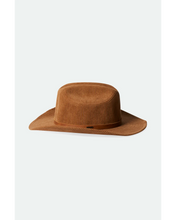 Load image into Gallery viewer, Brixton Range 70's Cowboy Hat Tobacco Brown Cord