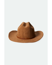 Load image into Gallery viewer, Brixton Range 70's Cowboy Hat Tobacco Brown Cord