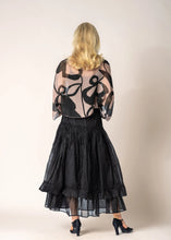 Load image into Gallery viewer, Imagine Fashion Elowen Organza Skirt Onyx
