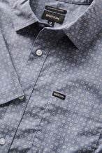 Load image into Gallery viewer, Brixton Charter Print S/S Shirt Flint Stone Blue Micro