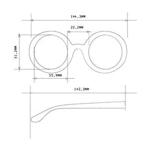 Load image into Gallery viewer, OKKIA OK014 Monica Sunglasses Lilac Breeze