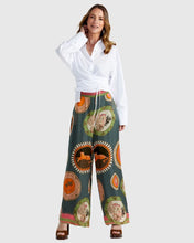 Load image into Gallery viewer, Fate + Becker Wildflare Wrap Shirt White