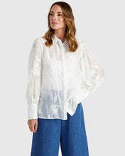 Load image into Gallery viewer, Fate + Becker Aurora Shirt White
