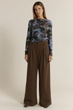 Load image into Gallery viewer, Fate+Becker Roan Pleat Front Pant Chocolate