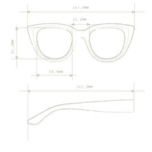 Load image into Gallery viewer, OKKIA OK020 Silvia Sunglasses Transparent Pink