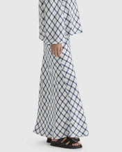 Load image into Gallery viewer, Sass Clothing Beau Bias Skirt White Check