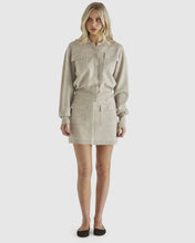 Load image into Gallery viewer, Sass Clothing Baldwin Knit Skirt Oatmeal Cream