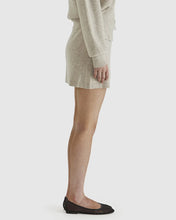 Load image into Gallery viewer, Sass Clothing Baldwin Knit Skirt Oatmeal Cream