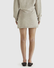 Load image into Gallery viewer, Sass Clothing Baldwin Knit Skirt Oatmeal Cream