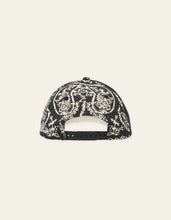 Load image into Gallery viewer, Les Deux Paisley AOP Baseball Cap Tap Shoe Black