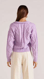 Staple The Label Tilly Knit Jumper Lilac