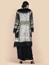 Load image into Gallery viewer, Anannasa Kali Embellished Coat Black