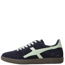 Load image into Gallery viewer, Goodsole Crossroads Sneaker Navy/ Green Suede