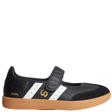 Load image into Gallery viewer, Goodsole 2001 Parlay Ballet Sneakers Black/ White Leather