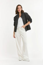Load image into Gallery viewer, Urban Luxury Sequin Bomber Ink