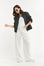 Load image into Gallery viewer, Urban Luxury Sequin Bomber Ink