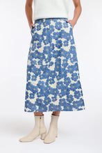 Load image into Gallery viewer, 365 Days Denim Daisy Skirt Cream/ Denim