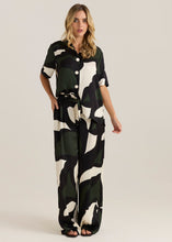 Load image into Gallery viewer, Sass Clothing Tarni Satin Pant Iris Abstract Print