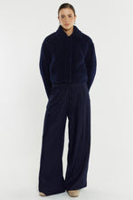 Load image into Gallery viewer, Sass Clothing Jazz Cropped Jacket Ink Navy