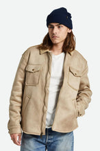 Load image into Gallery viewer, Brixton Durham Reserve Vegan Shearling Jacket Sand