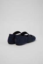 Load image into Gallery viewer, Camper Right Nina Blue Nubuck Womens Ballet Flat