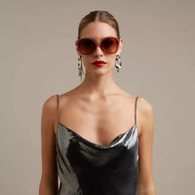 Load image into Gallery viewer, OKKIA OK019 Sunglasses Anna Pink/Havana