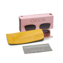 Load image into Gallery viewer, OKKIA OK020 Silvia Sunglasses Transparent Pink