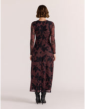 Load image into Gallery viewer, Staple The Label Olina Mesh Maxi Dress Abstract Floral
