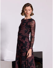 Load image into Gallery viewer, Staple The Label Olina Mesh Maxi Dress Abstract Floral