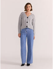 Load image into Gallery viewer, Staple The Label Wilmer Cardigan Grey Marle