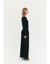 Load image into Gallery viewer, Staple The Label Miya Twist Knit Top Black