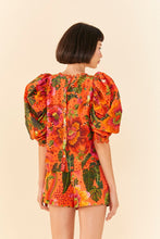 Load image into Gallery viewer, Farm Rio Orange Blooming Garden Blouse
