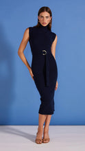 Load image into Gallery viewer, Staple The Label Fresa Knit Midi Dress Navy
