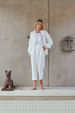 Load image into Gallery viewer, M. A. Dainty Bird Of Paradise Pant White
