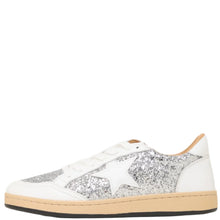 Load image into Gallery viewer, Just Bee Cozzy White/ Silver Glitter