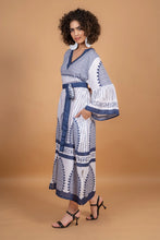 Load image into Gallery viewer, Anannasa Jaipur V Neck Dress